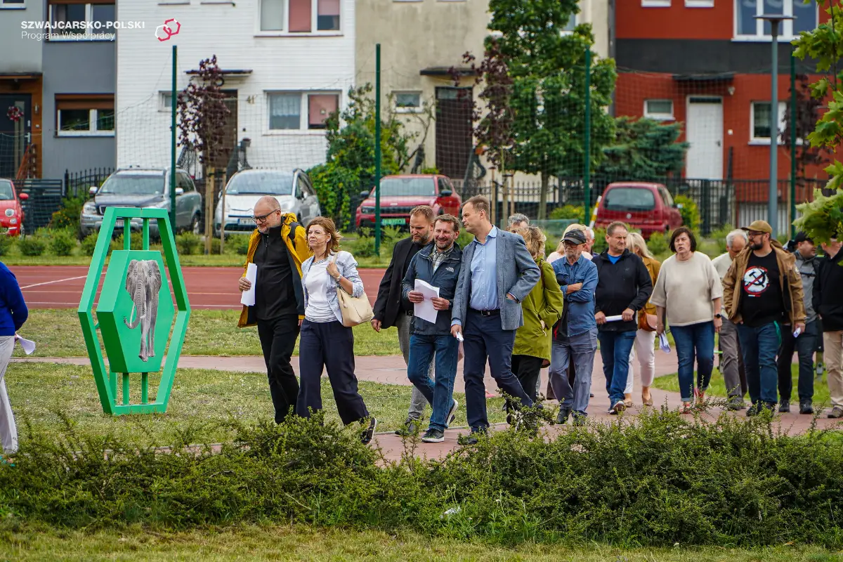 Wizja lokalna w Parku Południa zakończona
