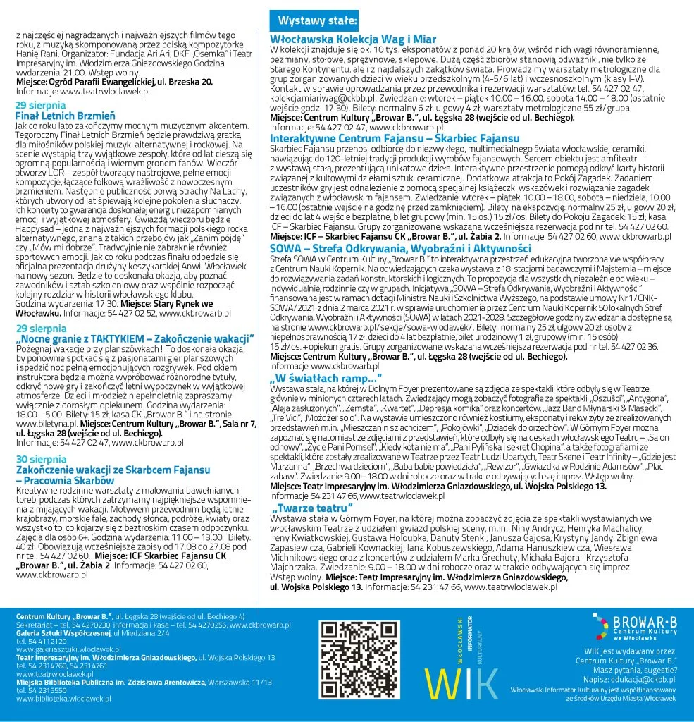 Wydarzenia Wakacyjnego WIK 2026 w Miejskiej Bibliotece Publicznej