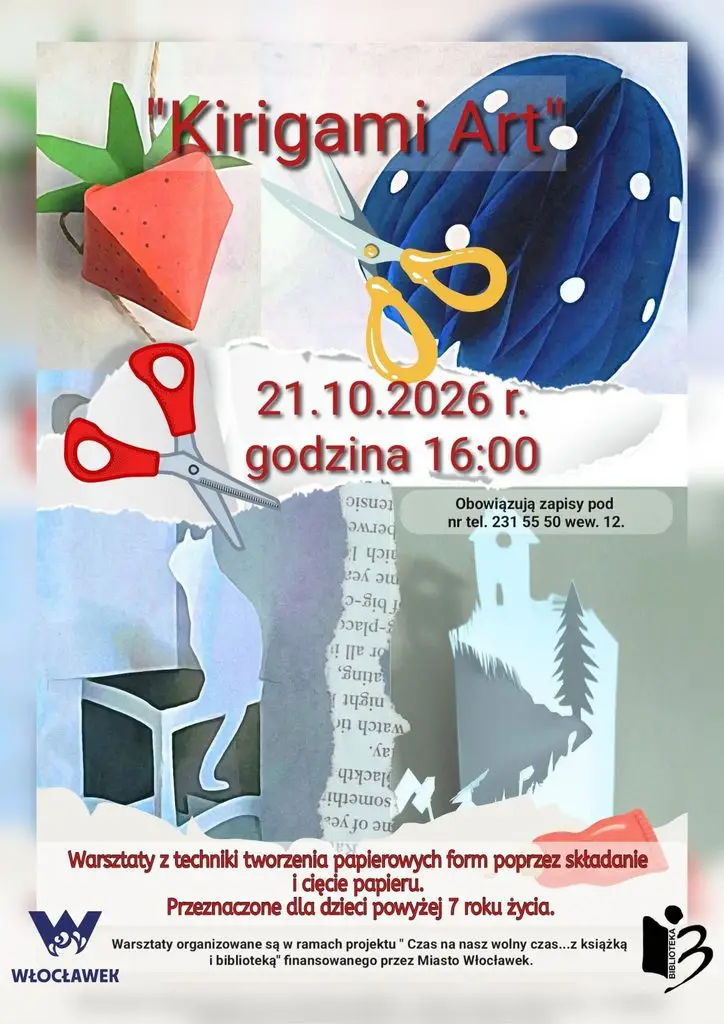Warsztaty Kirigami Art we Włocławku