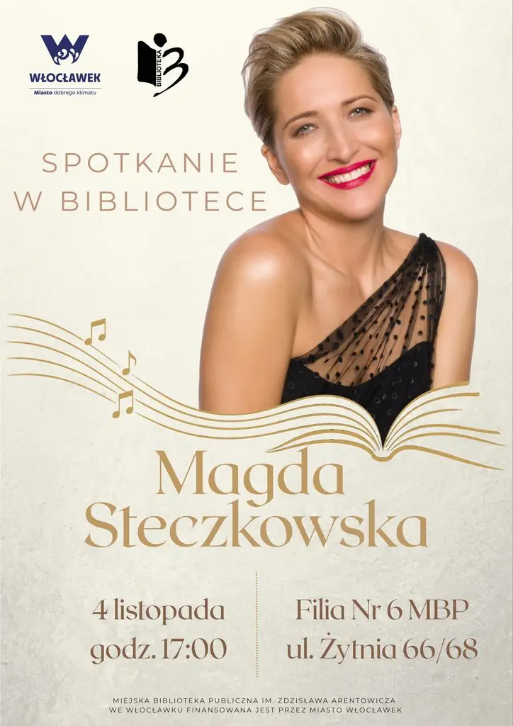 Spotkanie z Magdą Steczkowską we Włocławku