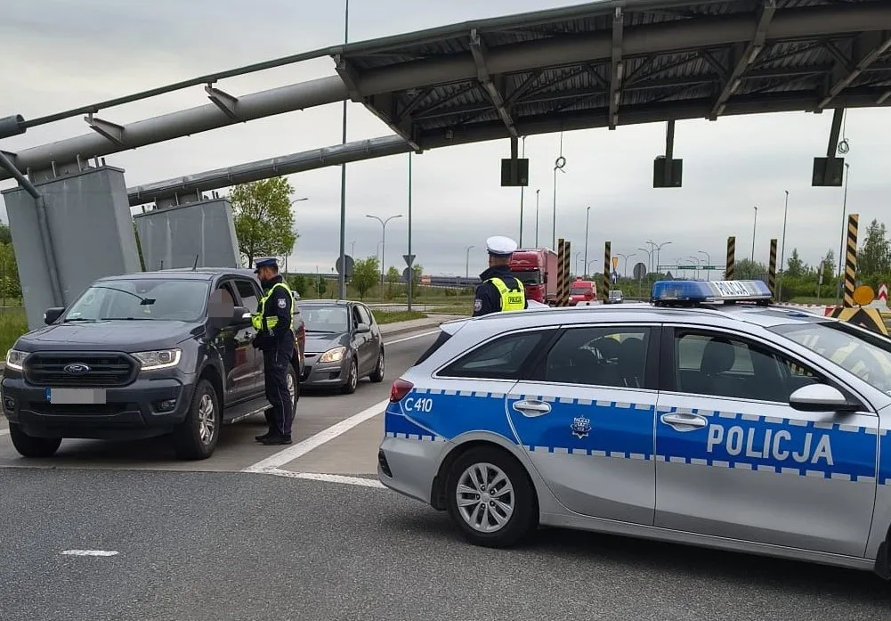 Akcja 'Trzeźwa autostrada' na odcinku Włocławek