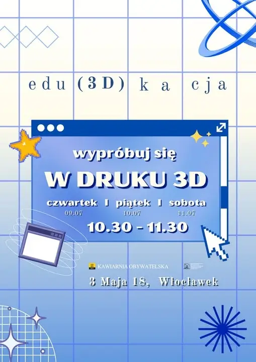 Warsztaty z projektowania 3D w kawiarni obywatelskiej