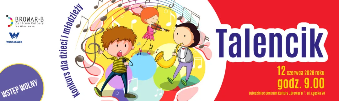 Konkurs „Talencik” w Centrum Kultury „Browar B.”