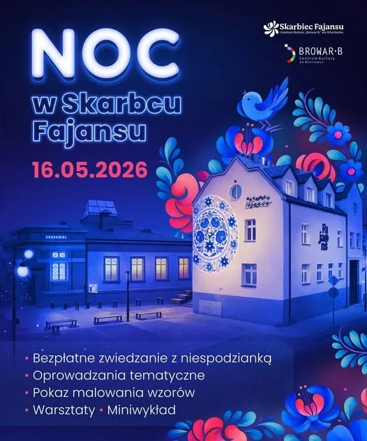 Noc pełna atrakcji w Skarbcu Fajansu