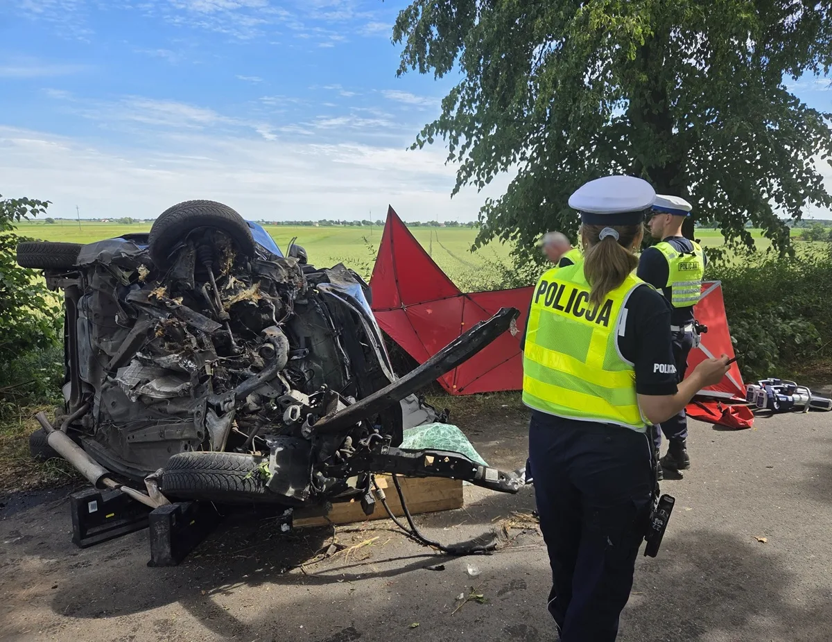 Dwa wypadki drogowe w powiecie włocławskim
