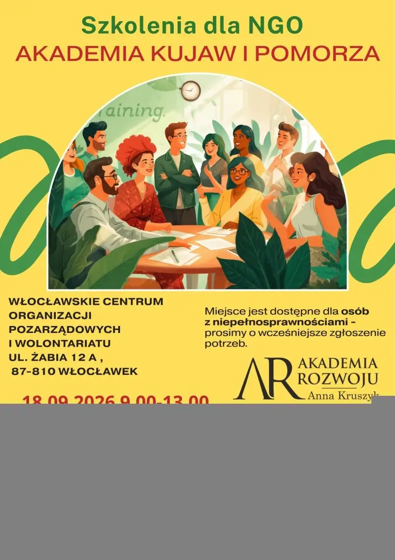Rozpoczyna działalność NGO Akademia Kujaw i Pomorza