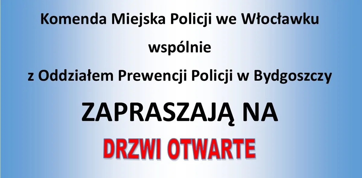 Drzwi Otwarte w Komendzie Miejskiej Policji we Włocławku