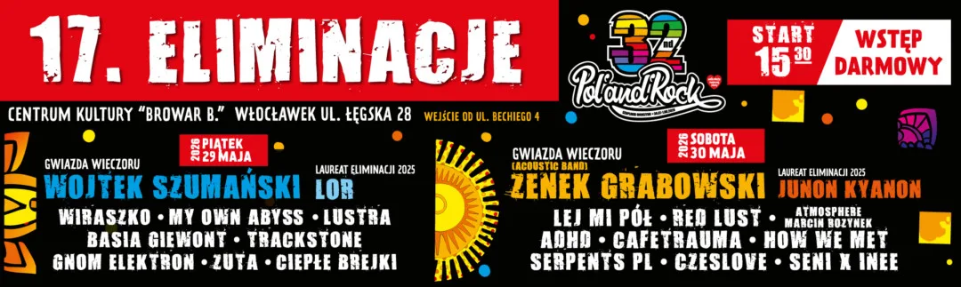 Eliminacje do Pol'and'Rock Festival we Włocławku