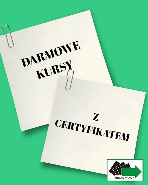 Darmowe kursy z certyfikatami oferowane przez Powiatowy Urząd Pracy