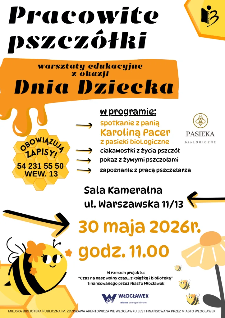 Edukacyjne warsztaty z okazji Dnia Dziecka w bibliotece