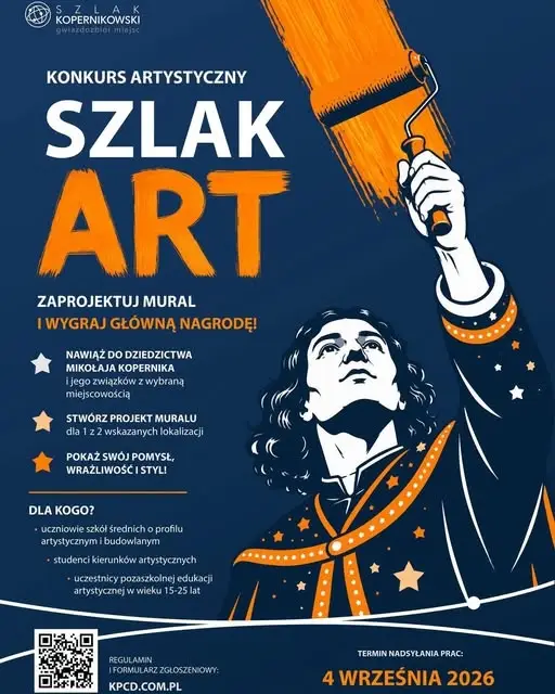 Konkurs na mural związany z Mikołajem Kopernikiem we Włocławku
