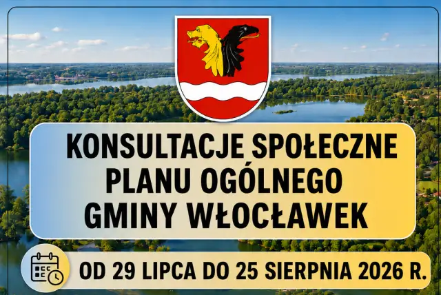 Konsultacje społeczne projektu planu ogólnego gminy Włocławek