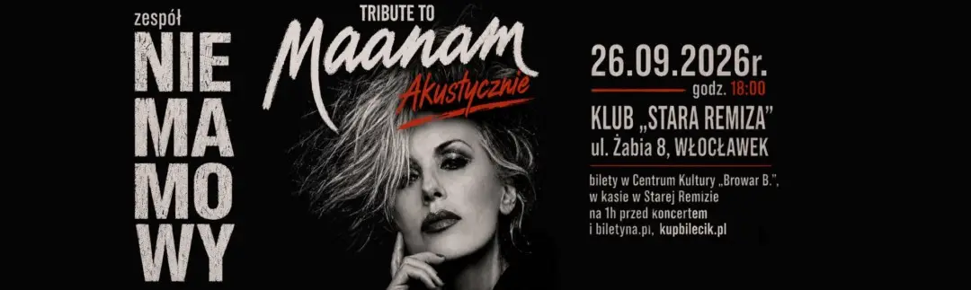 Koncert „Maanam akustycznie” w Klubie Stara Remiza