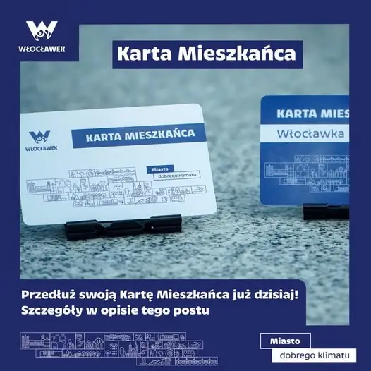 Włocławianie wkrótce przedłużą ważność Kart Mieszkańca