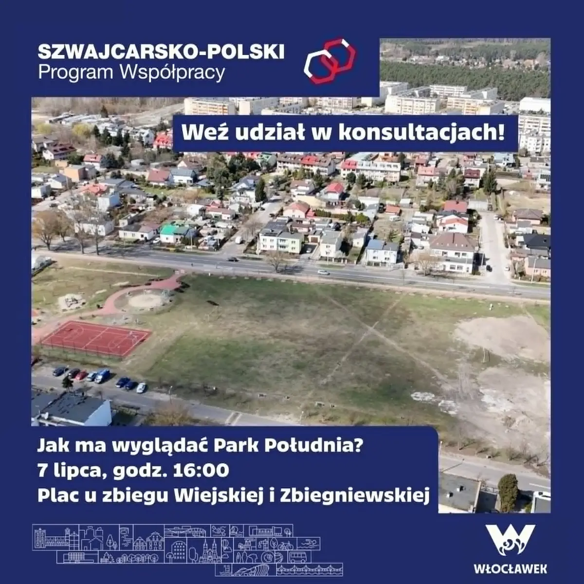 Konsultacje w sprawie Parku Południa we Włocławku