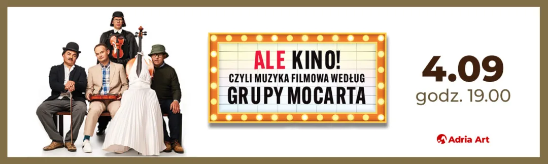 Grupa MoCarta prezentuje program 'Ale kino'