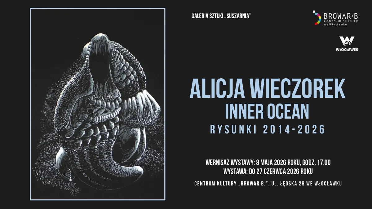 Wystawa rysunku Alicji Wieczorek "INNER OCEAN. Rysunki 2014-2026"