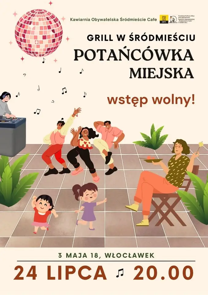 Wydarzenie taneczne w Śródmieście Cafe we Włocławku