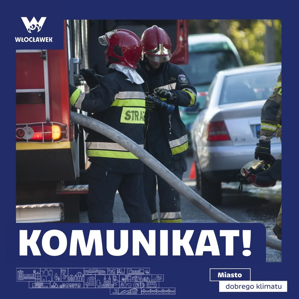 Pożar magazynów przy ul. Barskiej we Włocławku