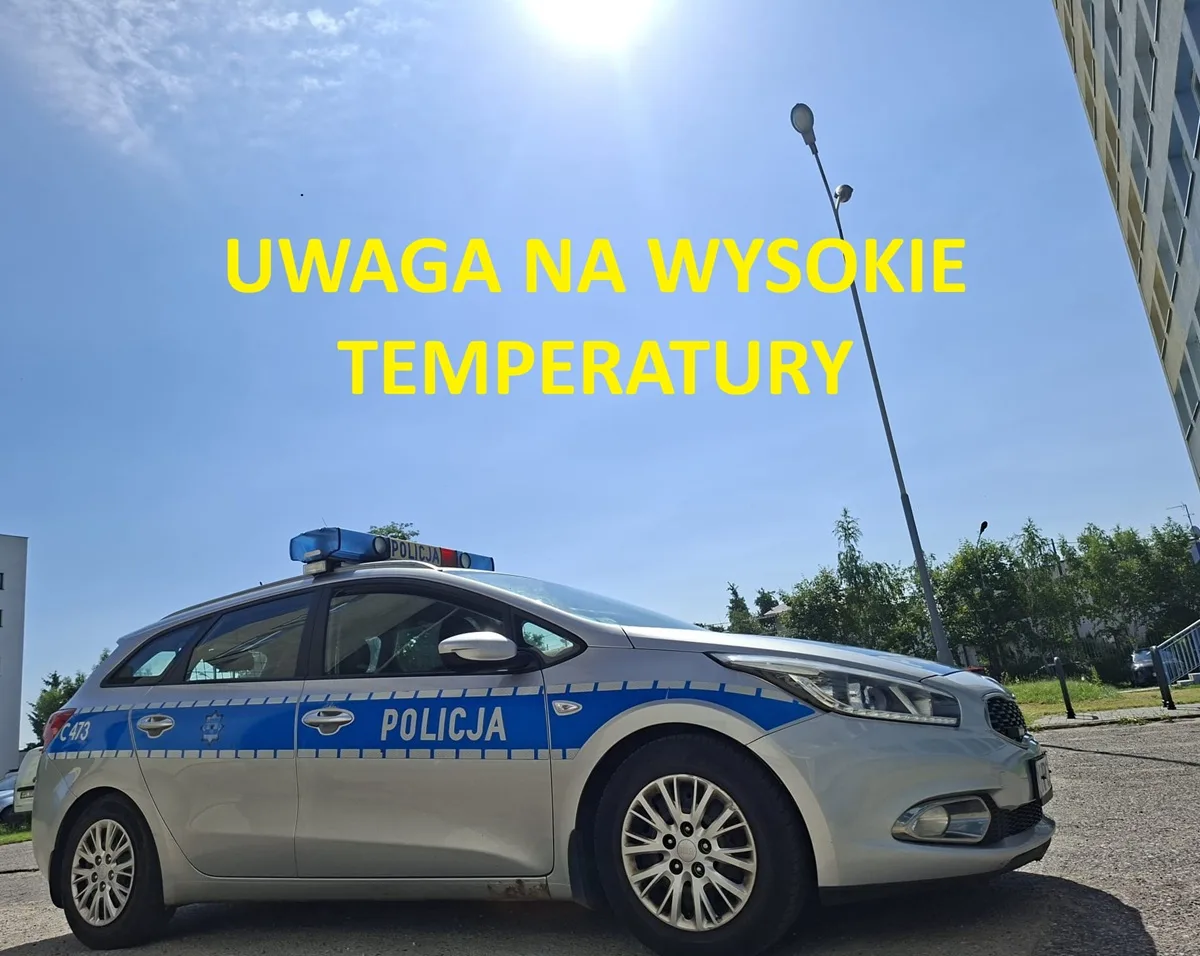 Ostrzeżenie przed wysokimi temperaturami