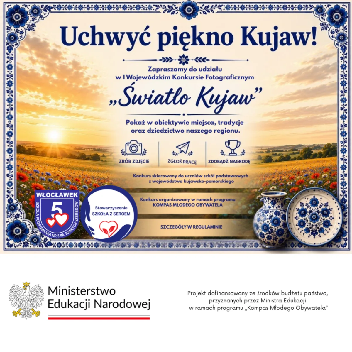 Projekt "Światło Kujaw" w ramach "Kompasu Młodego Obywatela"