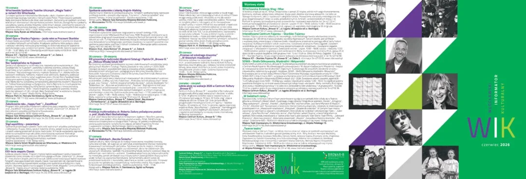 Włocławski Informator Kulturalny - Czerwiec 2026