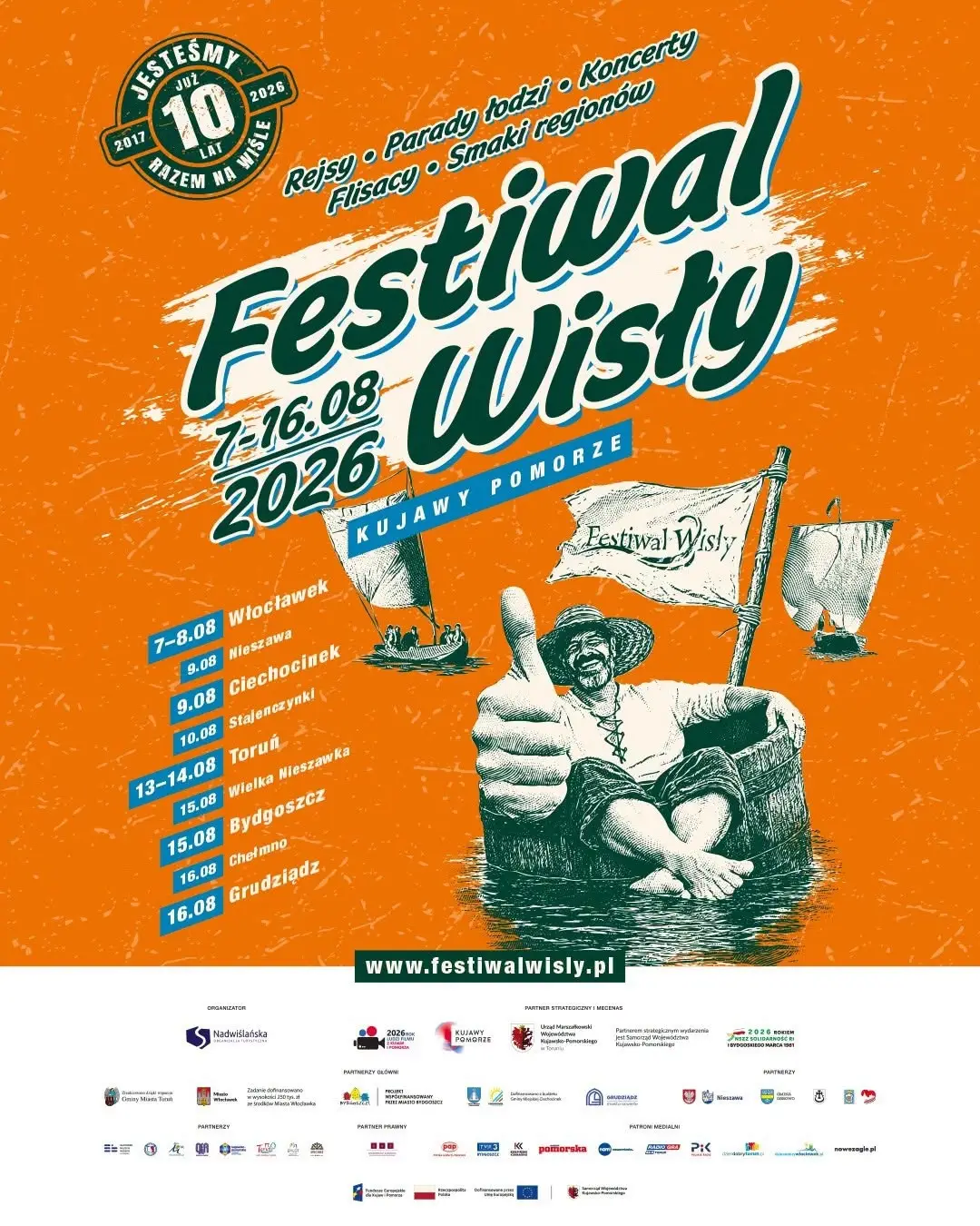 Festiwal Wisły powraca do Włocławka