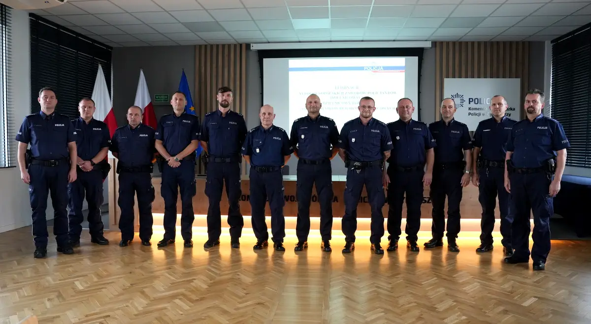 Zwycięzcy eliminacji wojewódzkich do XVI Ogólnopolskich Zawodów Policjantów "Dzielnicowy Roku"