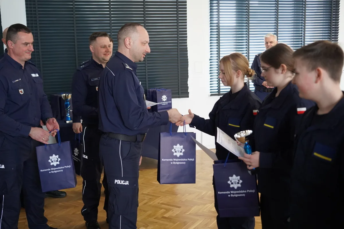 Konkurs wiedzy o Policji w Bydgoszczy