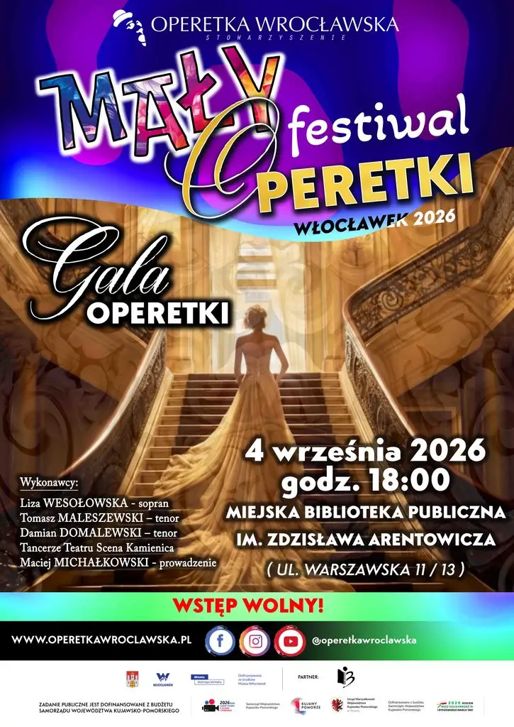 Festiwal Operetki 2026 w Miejskiej Bibliotece Publicznej